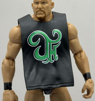 WWE Jeff Hardy Vest Accessory Mattel Figure Clothes Prop 1/12 E8