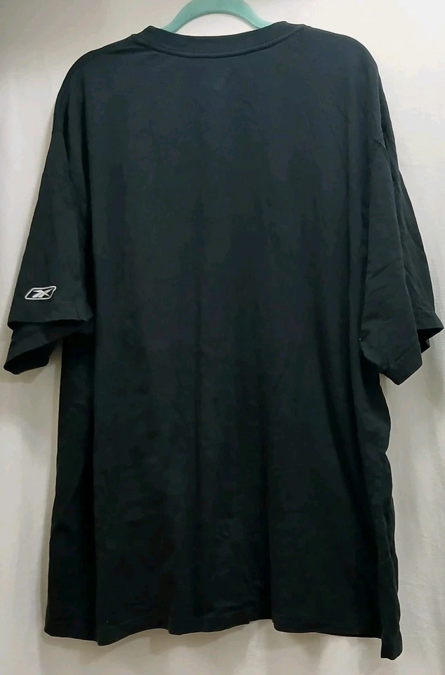 Cincinnati Bengals Men's 3XL Graphic T-Shirt NFL Reebok Black Throwback S/S EUC - Image 2 of 4