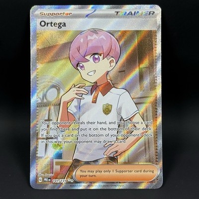 Pokémon Ortega 141/131 NM Full Art Ultra Rare Prismatic Evolutions