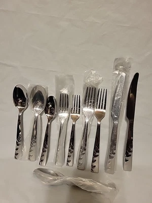 Cambridge Silversmiths Stainless Flatware BLOSSOM SAND 20pc Set New