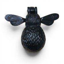Bee Design Front Door Knocker Black Animal