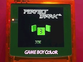 Perfect Dark Game Boy Color Nintendo GBC Shooter Authentic Saves Rumbles