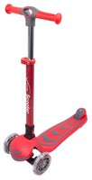 Vivo 3-Rad Scooter S6 Rot – Leichter Sicherer Kinderroller
