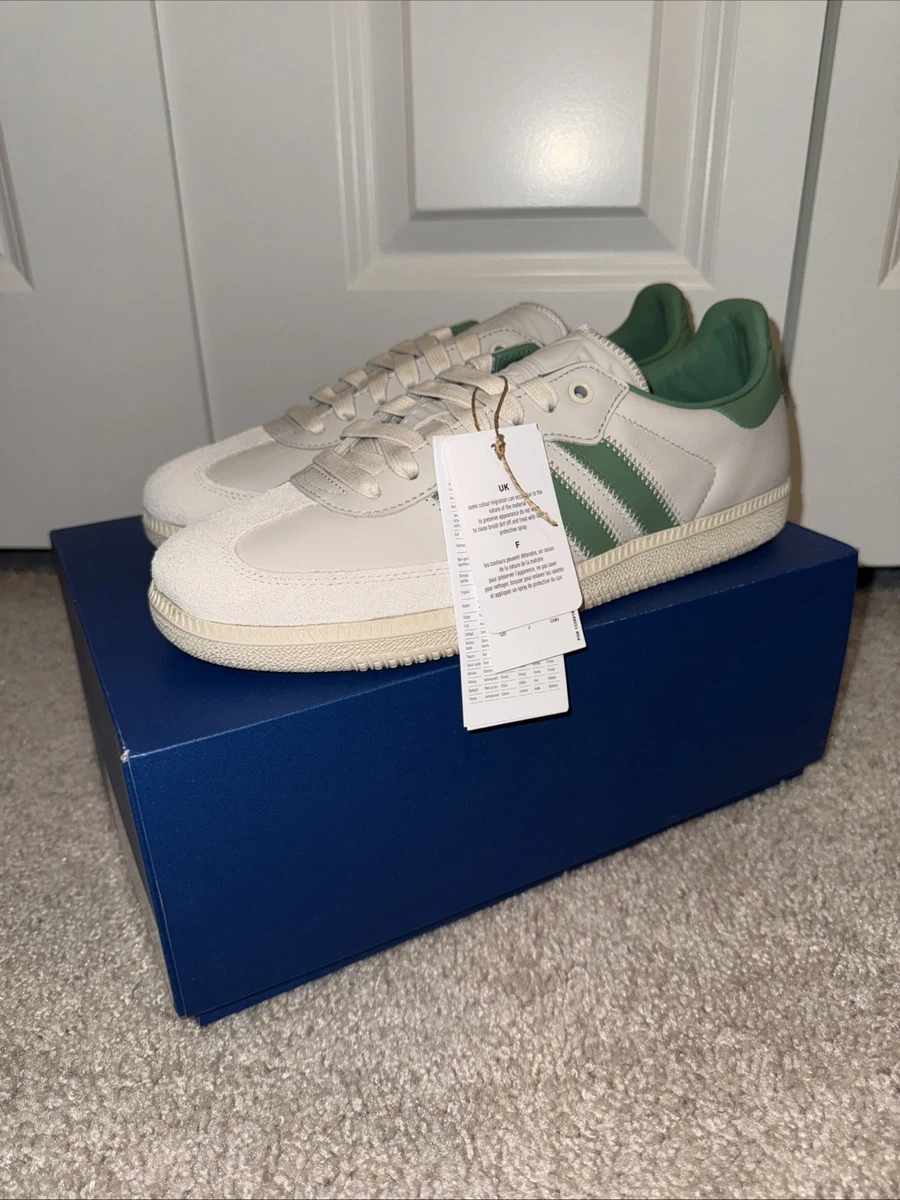 Pharrell x adidas Samba Human Race Aluminium Preloved Green for Sale |  Authenticity Guaranteed | eBay
