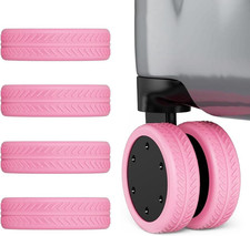 4 Pezzi Copricerchi per Bagagli,Ruote Valigia Ricambio Ruote Trolley Ricambio Ba