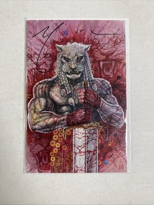Battle Beast 1 TFAW Virgin Variant David Mack Pristine Cond Free Shipping!