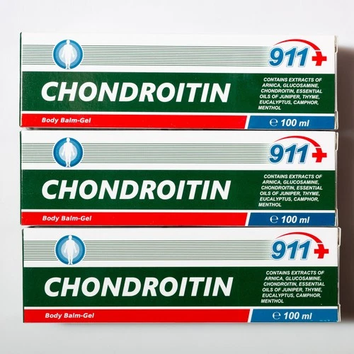 3 x 911 CHONDROITIN Gel 3 x 100ml