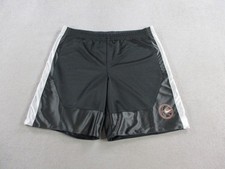 VINTAGE Nike Shorts Mens 2XL XXL Black Shimmer Reversible Basketball Heavyweight