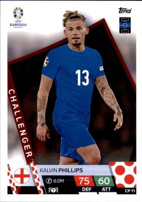 Topps EURO EM Germany 2024 Trading Card CP11 - Kalvin Phillips - Challenger