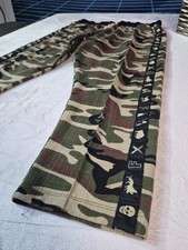 FUDALI CAMO JOGGERS DRAWSTRING WAIST MADE IN USA MEN'S LARGE (32X23.5)
