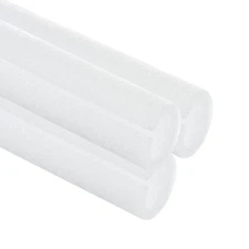 3 Pcs 0.75 Inch 3.3 Feet Pipe Insulation Foam Tube OD 1.1"