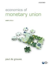 Economics of Monetary Union von Paul De Grauwe | Buch | Zustand sehr gut