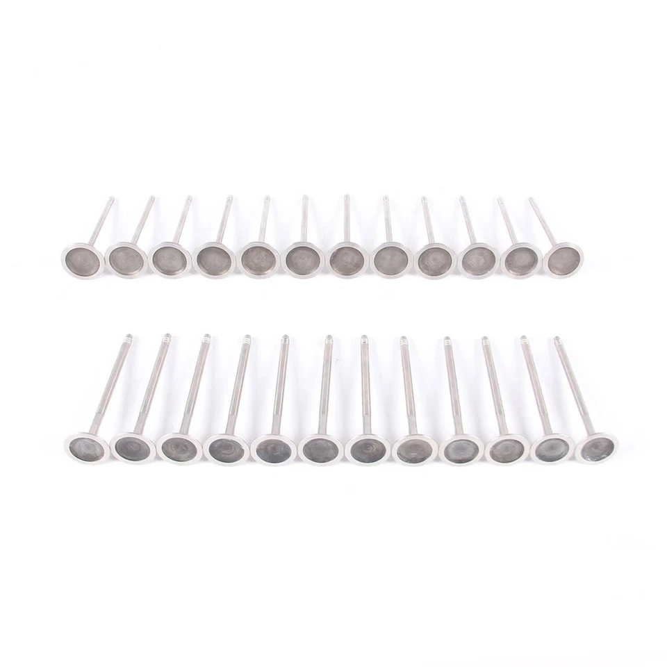 NEW 12x Intake & 12x Exhaust Valve Kit For BMW 125i 328i 528i X5 Z4 11347553771 - Image 4 of 4