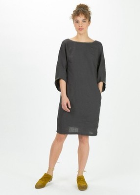 Annette Gortz 24152 Bonni 100% Linen Women's Dress Sz 40 M