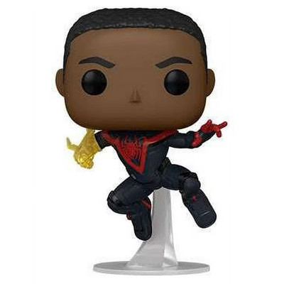 SUBPAR BOX Funko Pop CHASE Spider-Man Miles Morales Unmasked Venom Punch Figure