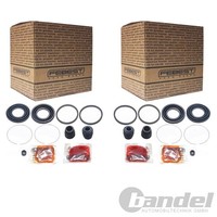 2X Febest Reparatursatz Bremssattel Vorne Passend FüR CitroËN C-CROSSER Mitsubis