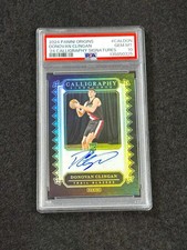 2024 Origins DONOVAN CLINGAN Rookie 24 CALLIGRAPHY SIG-ON CARD AUTO PSA 10-POP 1