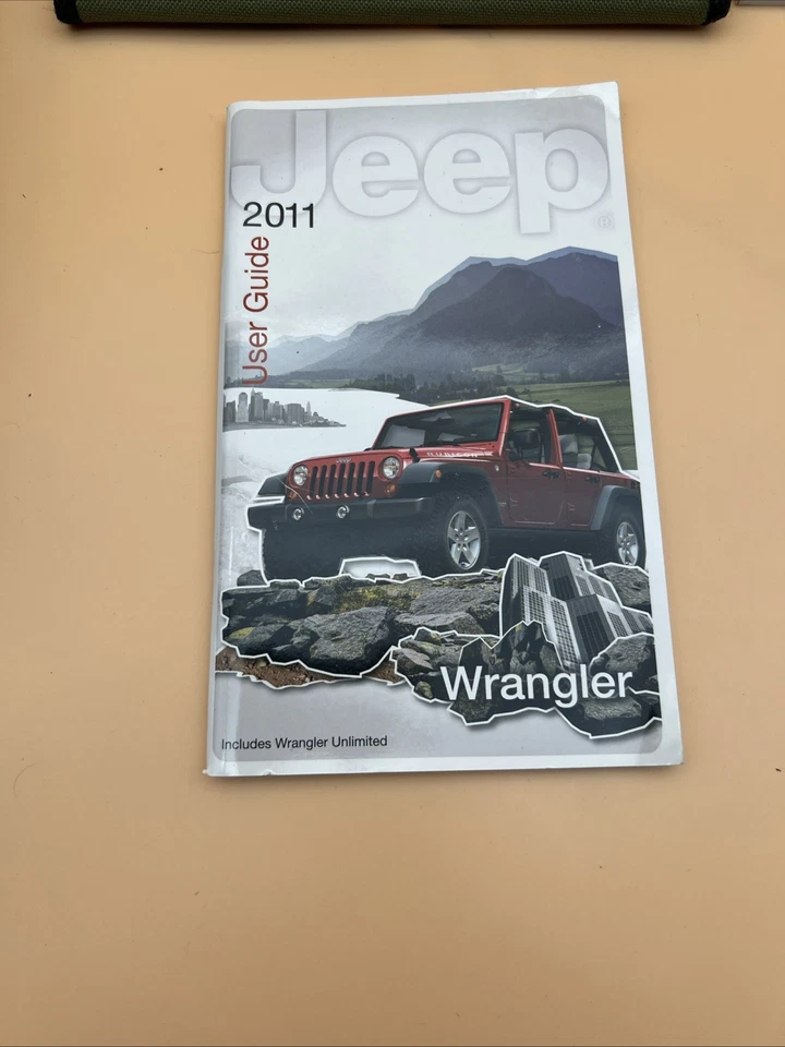 2011 Jeep Wrangler Manual do Proprietário, Garantia, Informações do Proprietário., Estojo de Lona Incluído - Imagem 4 de 4