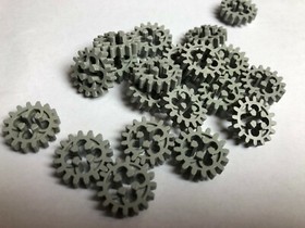 Lego 20 x Gears Gear 4019 Technic, Gear 16 Tooth Light Gray Technic 