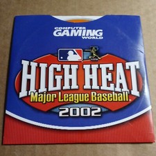 High Heat Major League Baseball 2002 PC game CD