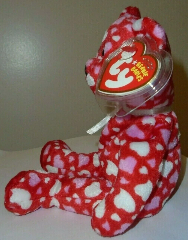 TY Beanie Baby - HEARTS-A-FLUTTER the Bear (Hallmark Exclusive)(8.5 Inch) MWMTs - Image 3 of 4