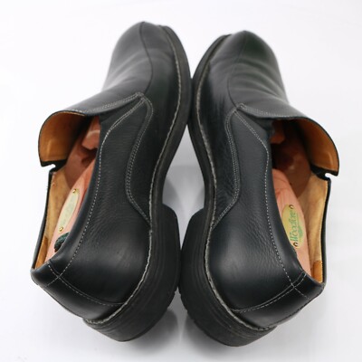 Sandro‎ Moscoloni Mens Jacob Venetian Loafer Size 9 D Black Leather Slip-On Shoe Sandro Moscoloni Mens Jacob Venetian Loafer Size 9 D Black  main image 4