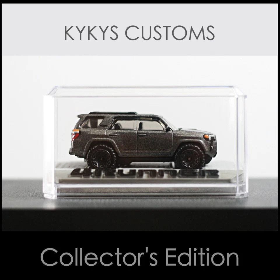 KYKYS Collector's Edition - Matchbox Toyota 4Runner in Metallic Grey w/ Case - Image 2 of 4