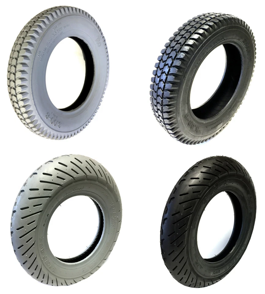 3.00-8 Rollstuhl Reifen für Elektromobil E-Rollstuhl Scooter E-Mobil Rolli TOP!