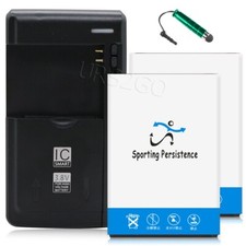 Sporting 2x 5380mAh Substitutable Extra Battery Charger for LG G Pro 2 D838 AT&T