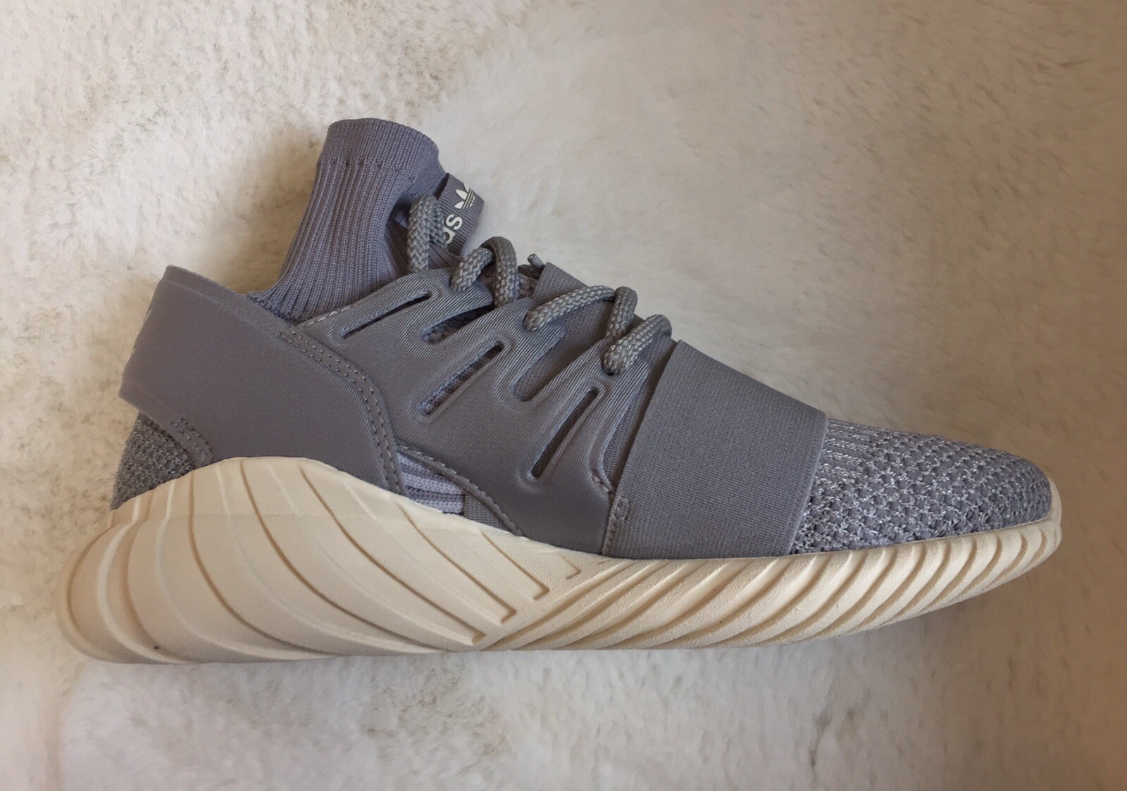 Adidas TUBULAR DOOM PK HERREN ad753ttdo64323 Sneaker pland Damen Herren Sneaker Freizeit Sommer Schlupf Textil Schnürer