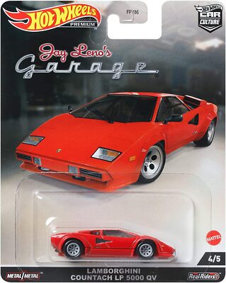 IN HAND* 2022 HOT WHEELS Jay Leno's Garage LAMBORGHINI COUNTACH LP