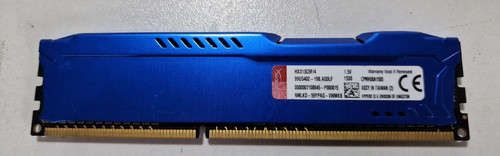 4GB Kingston Hyper X FURY Speicher RAM PC3-10600 1333MHZ DDR3 HX313C9F/4 CL9