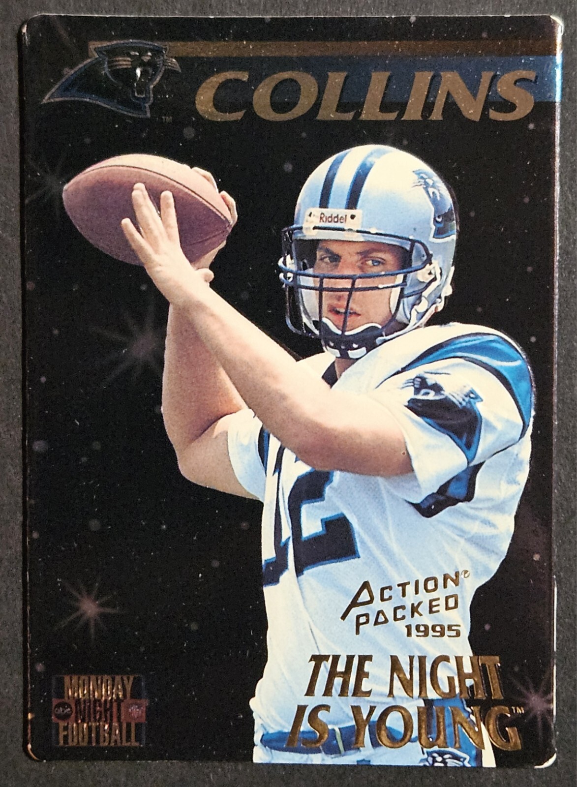 1995 Action Packed Highlights #85 Kerry Collins RC Penn State Nittany Lions Rare