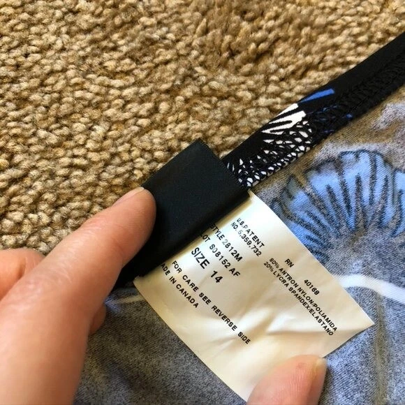 NUEVO NUEVO CON ETIQUETAS INC INTERNATIONAL CONCEPT Bikini Traje de Baño Cintura Alta Fondo de Natación 14 Foto 4 de 4