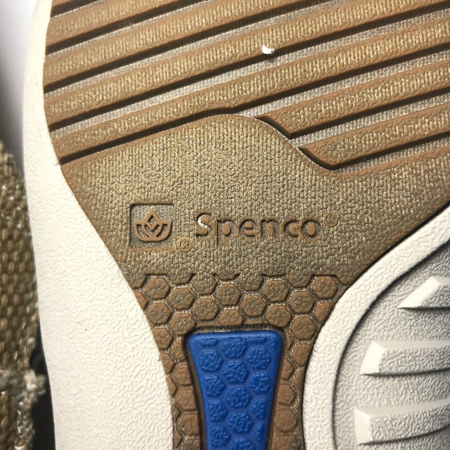 Spenco Womens Siesta Canvas Orthotic Slides Tan Size W5 | eBay