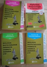 Alpha Test Biologia Biotecnologie Farmacia Chimica Agraria, 4 volumi