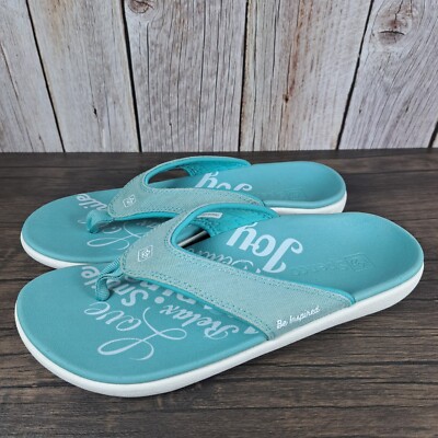 Spenco Yumi Inspiration Orthotic Thong Sandals Flip Flop