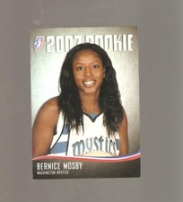 bernice mosby 2007 wnba rookie,florida,baylor,hernando hs,brooksville fl,mystics