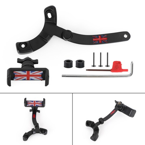 Car Phone Holder Mount Red For MINI Cooper F54 F55 F56 F57 20-22 LCD Tachometer - Photo 4/11