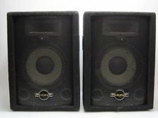 Set of 2 PHONIC S710 Floor Monitor PA Speakers