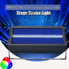 Luce flash stroboscopica RGB controllo atomico DMX 12+6 segmenti LED luce di scena