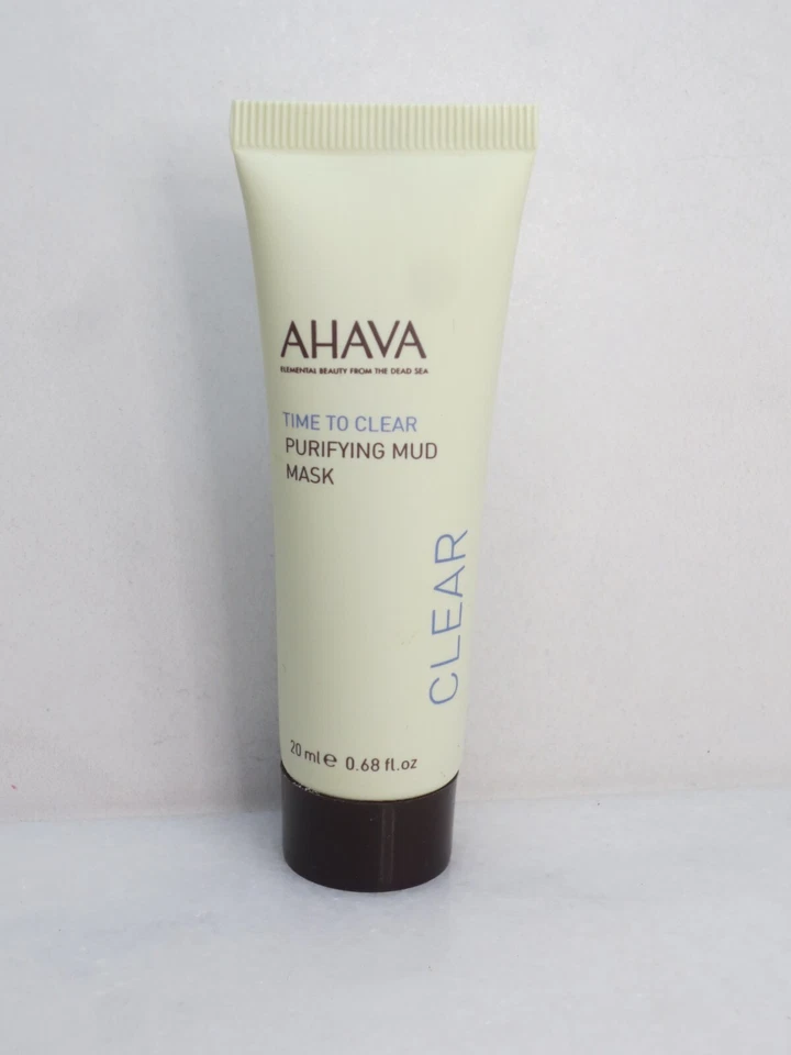 AHAVA TIME TO CLEAR PURIFYING MUD MASK 0.68 OZ NWOB LOT OF 3 - Image 2 of 3