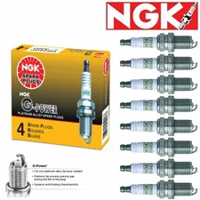 8 Pack NGK G-Power Spark Plugs 3186 TR5GP 3186 TR5GP Tune Up Kit Set mf