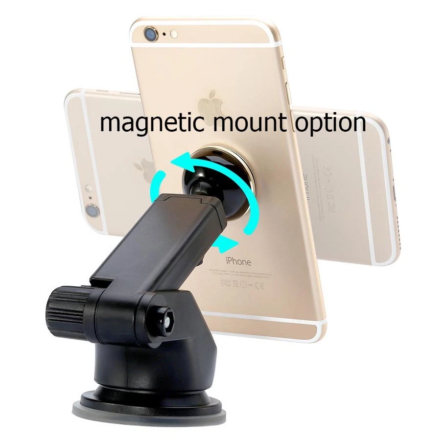 Magnetic 360 Degree Long neck Windscreen Mobile Phone Car Holder Mount - Image 3 of 3