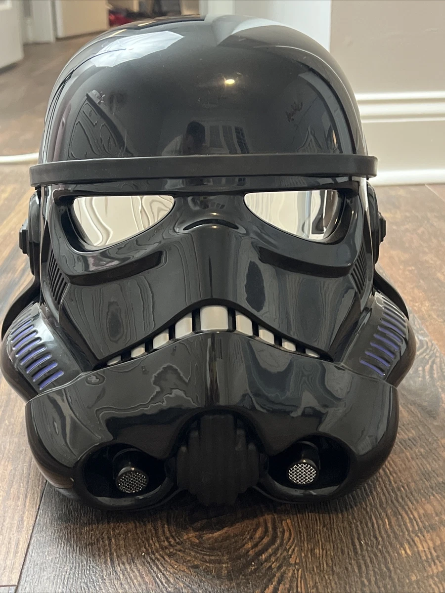 Black series shadow trooper helmet deals