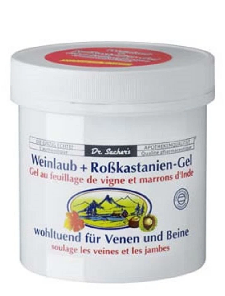 DR. SACHER´S, KÜHN KOSMETIK 18€/L 10x Weinlaub + Roßkastanien Gel von Dr. Sacher s, Kühn Kosmetik