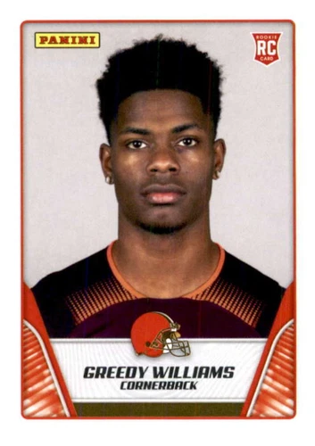 2019 Panini NFL Sticker Collection Greedy Williams #88