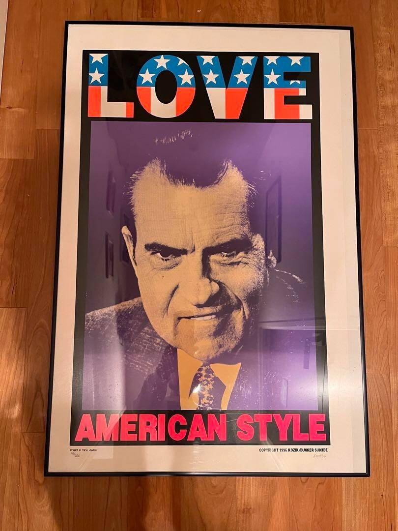 Frank Kozik Swiss Art Show シルクスクリーンポスター Frank Kozik × Anna Suiシルクスクリーンポスターです - メルカリ