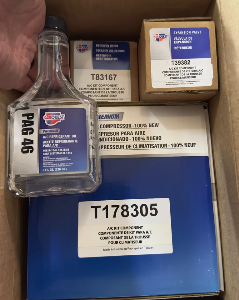 Kit de compresor y componentes de aire acondicionado Carquest Premium 6707K, 10-16 Tuscon y Sportage Foto 3 de 3