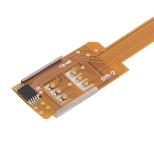 Micro-SIM-auf-Nano-SMI-Karten-Adapter Dual-SIM-Karte Nano-SD-Adapter(2 Stück)